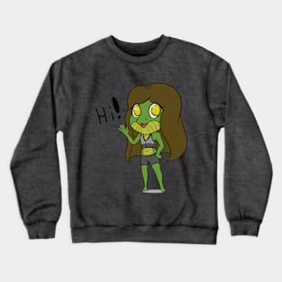 Hi chibi neldy Crewneck Sweatshirt